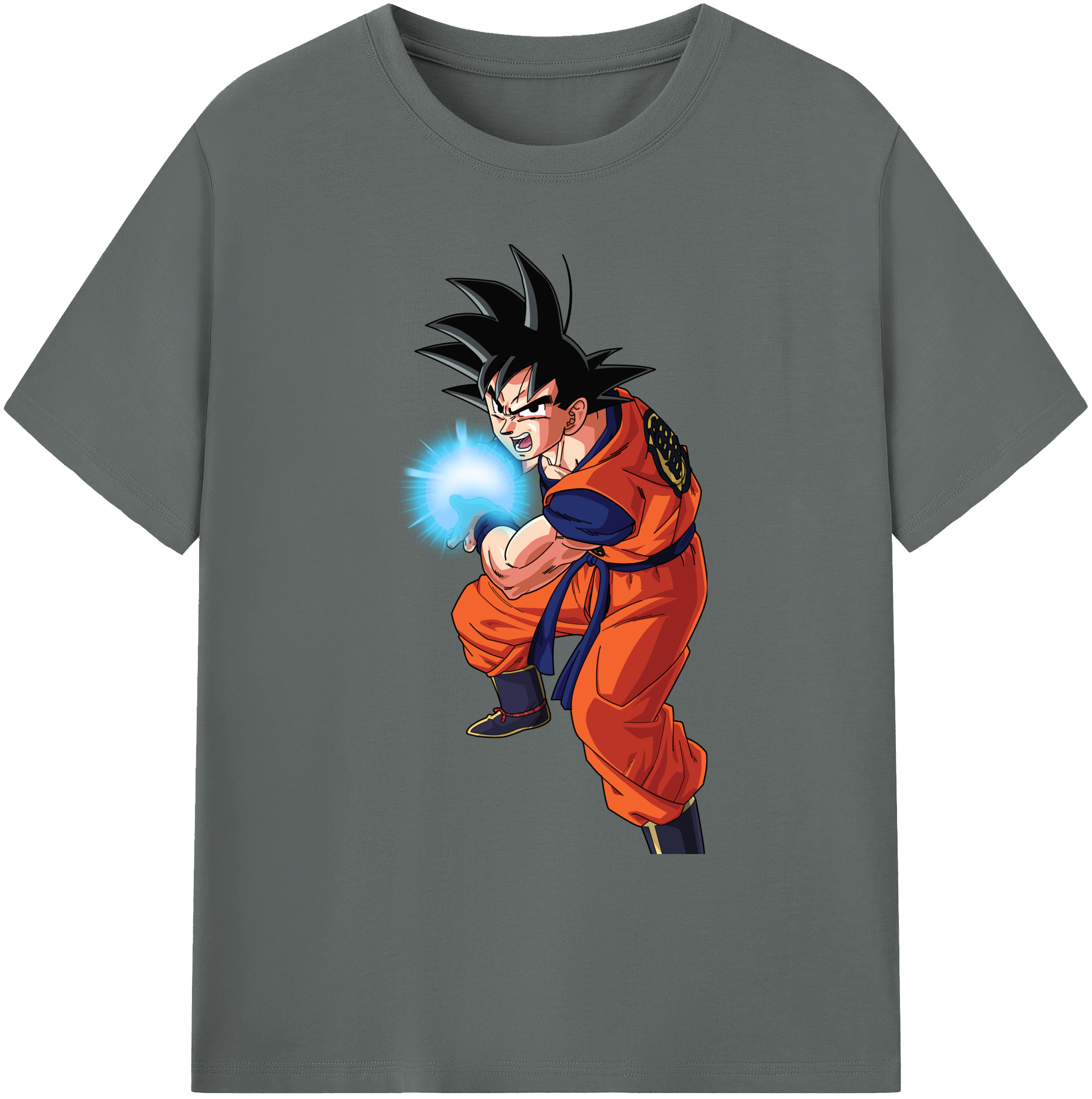 （画像用） ドラゴンボール 孫悟空（そん ごくう）Son Goku カカロット DRAGON BALL Kakarotto 綿100％ メンズ半袖Tシャツ｜肌触りやわらか＆通気性